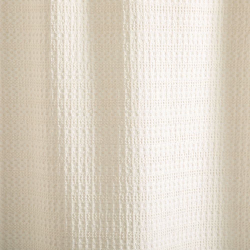 Cortina para baño de algodón jacquard 180x190 cm