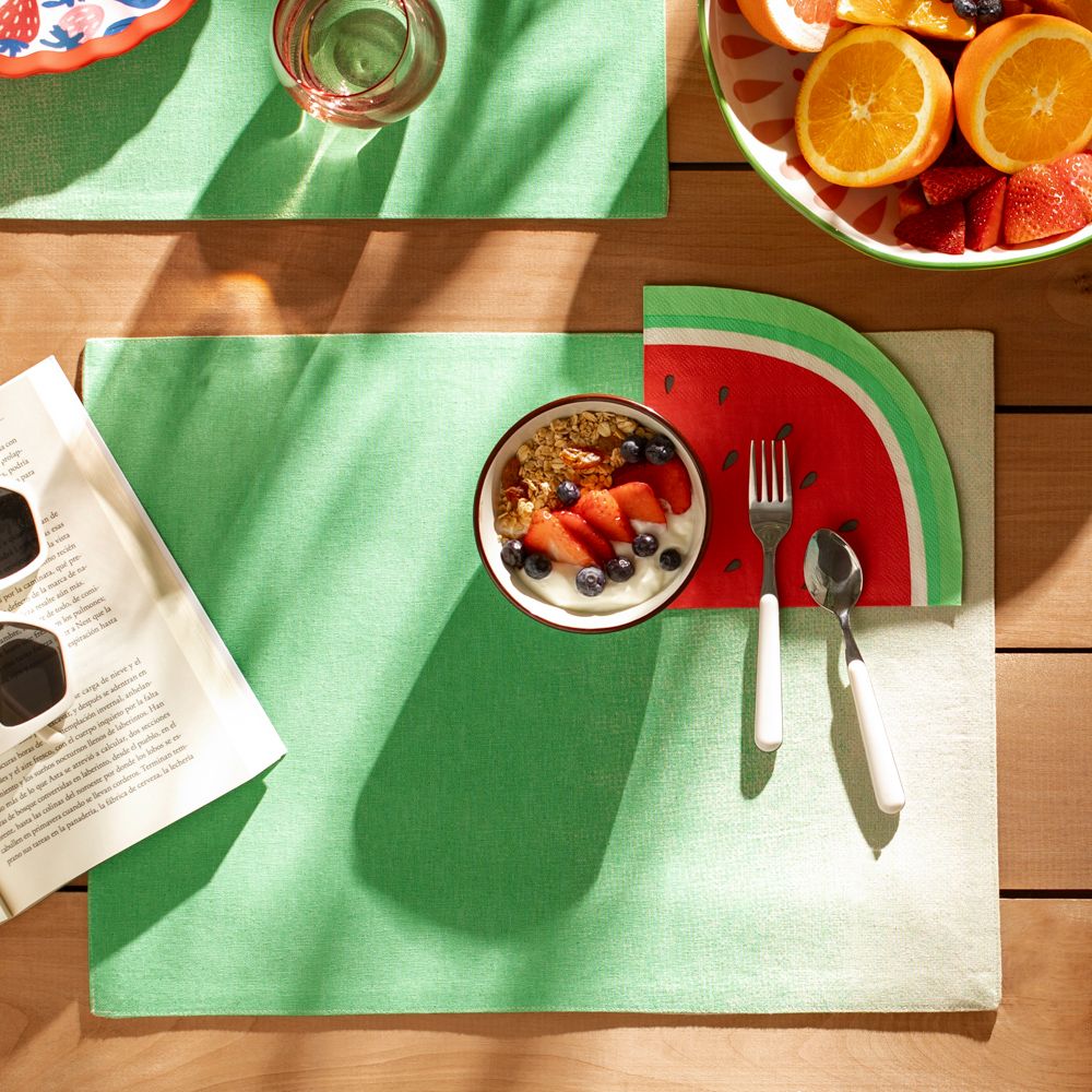 Individual degradé de algodón 45x33 cm