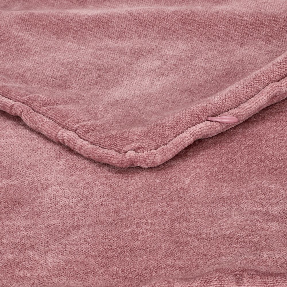 Funda de cojín terciopelo liso 60x40 cm