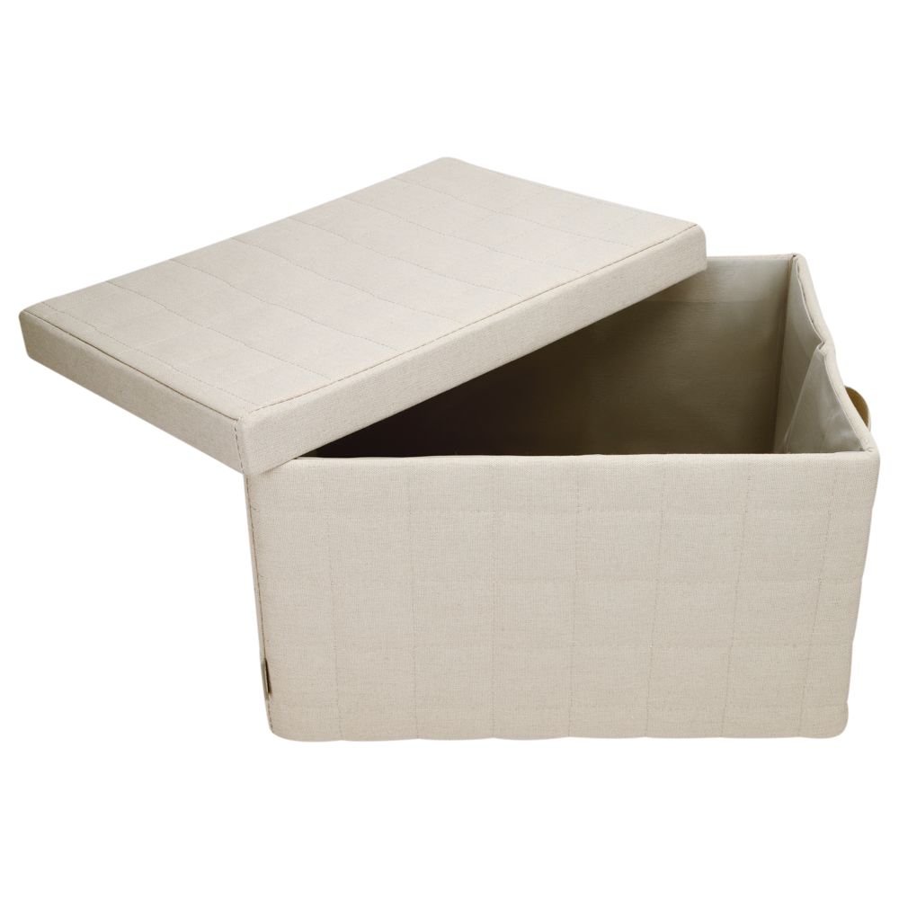 Caja organizadora textil quilt G
