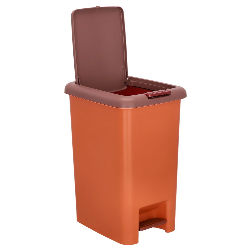 Basurero plástico con pedal 20 L