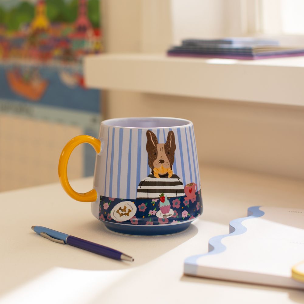 Taza de cerámica con diseño 500 ml