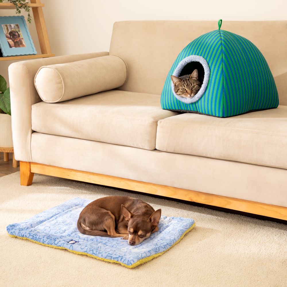 Cama nido iglú para gato 40x40x35 cm