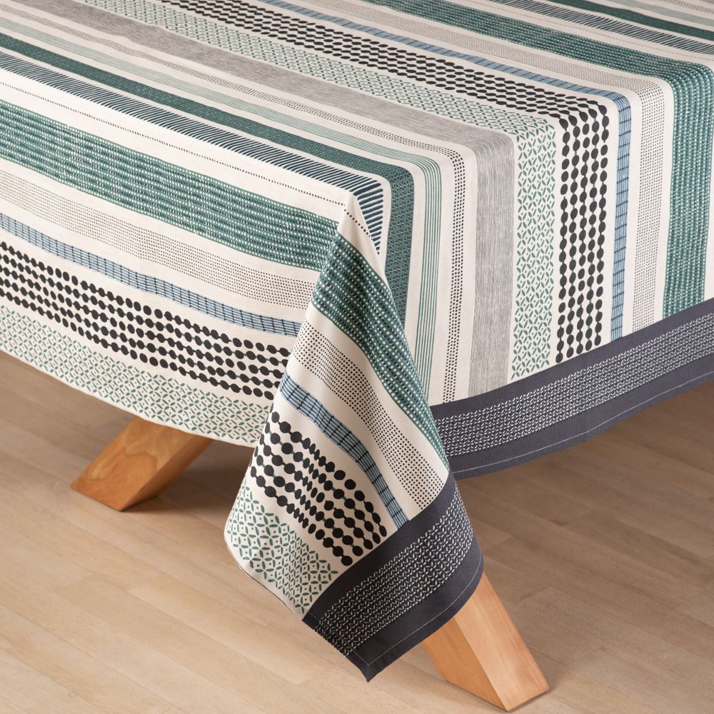 Mantel estampado 150x150 cm