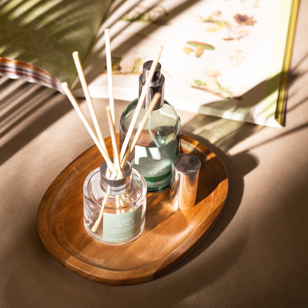 Botella con Varitas Aromáticas Pera Fresca 50 ml