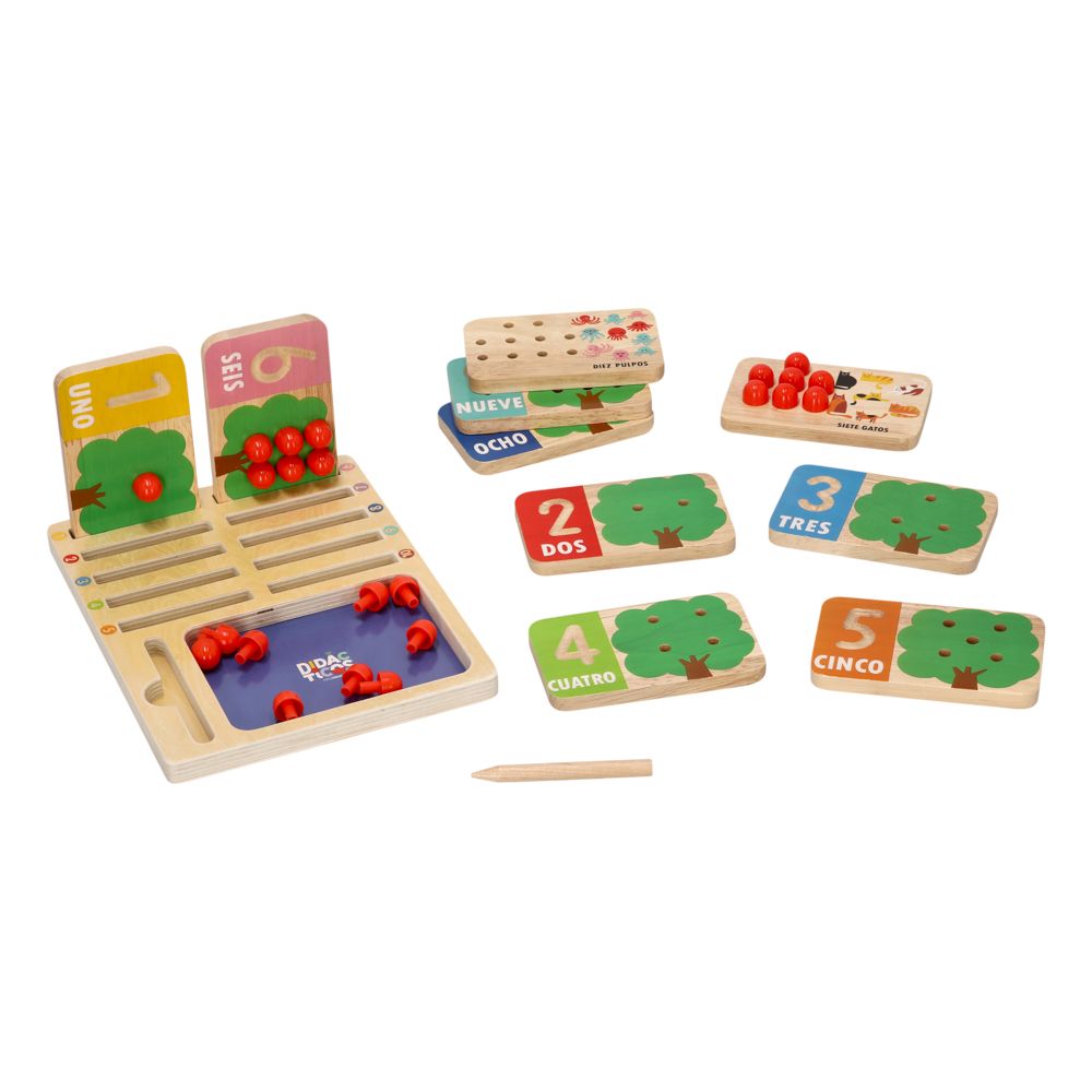 Juego didáctico “Contando números del 1 al 10”