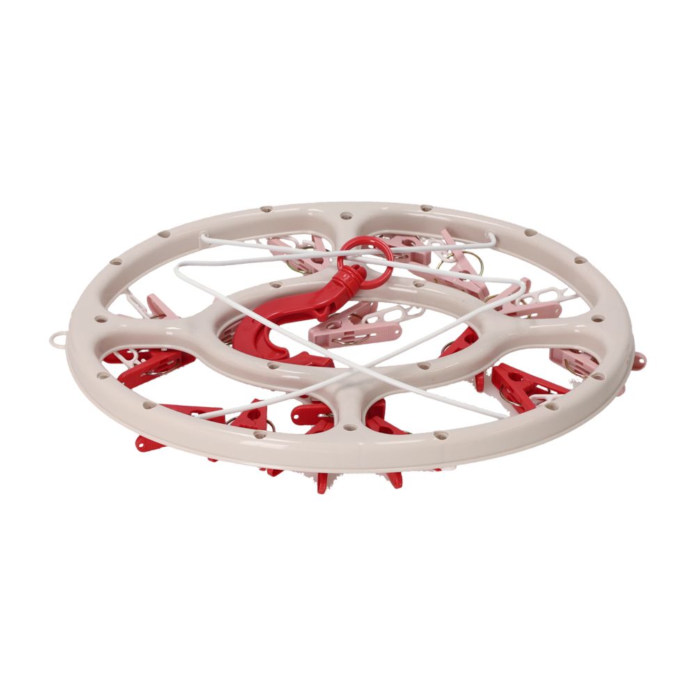 Gancho de Ropa con 16 Pinzas