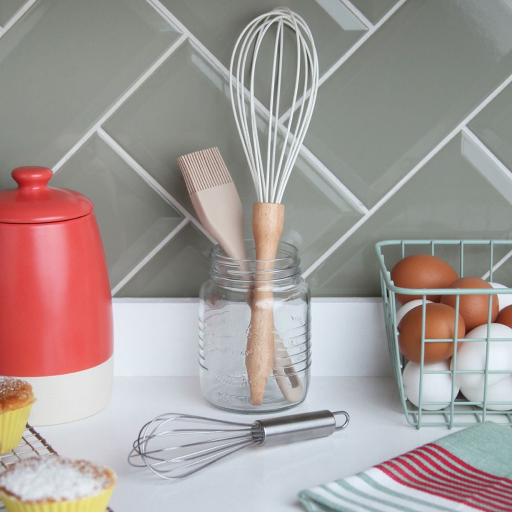 Batidor Acero Inoxidable 4.5x18.5 cm