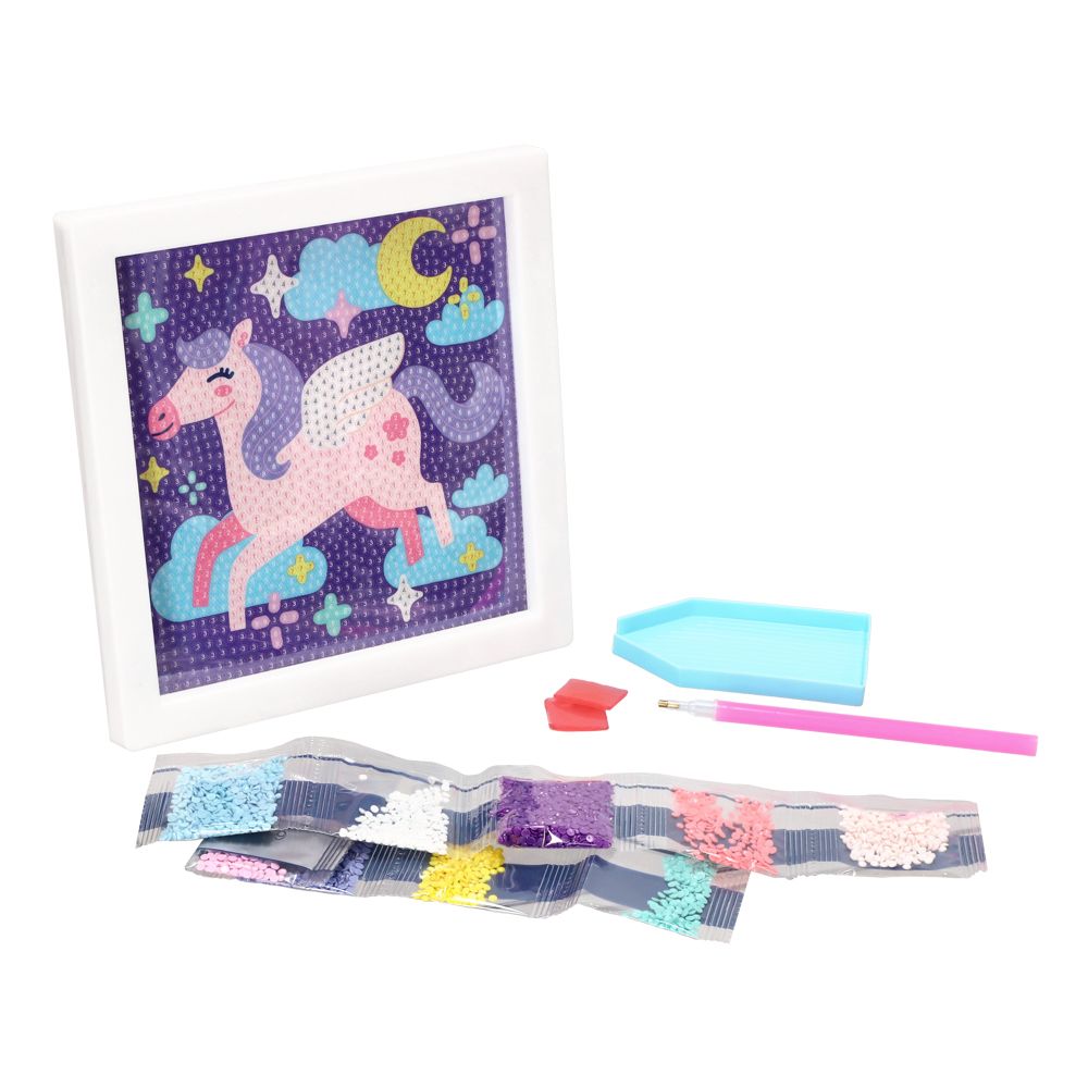 Set pinta gemas cuadro