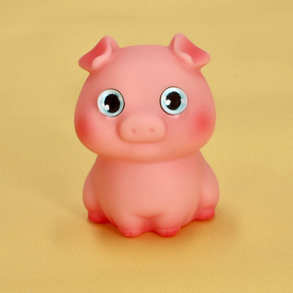 Figura animal puerquito con luz