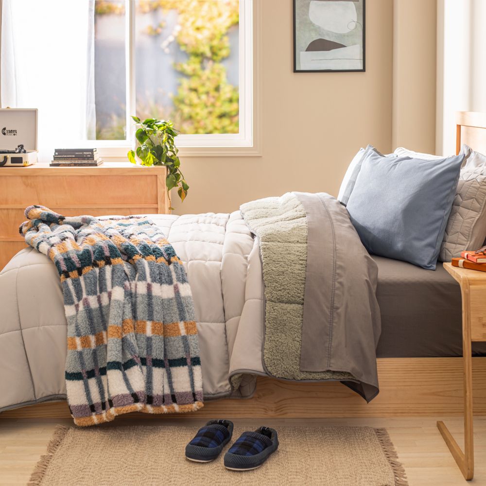 Funda de almohadón de algodón 50x70 cm