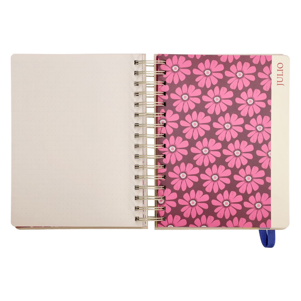 Agenda 2026 ilustrada con espiral 16x21 cm