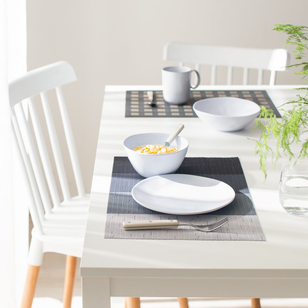 Individual de plástico tejido 45x30 cm