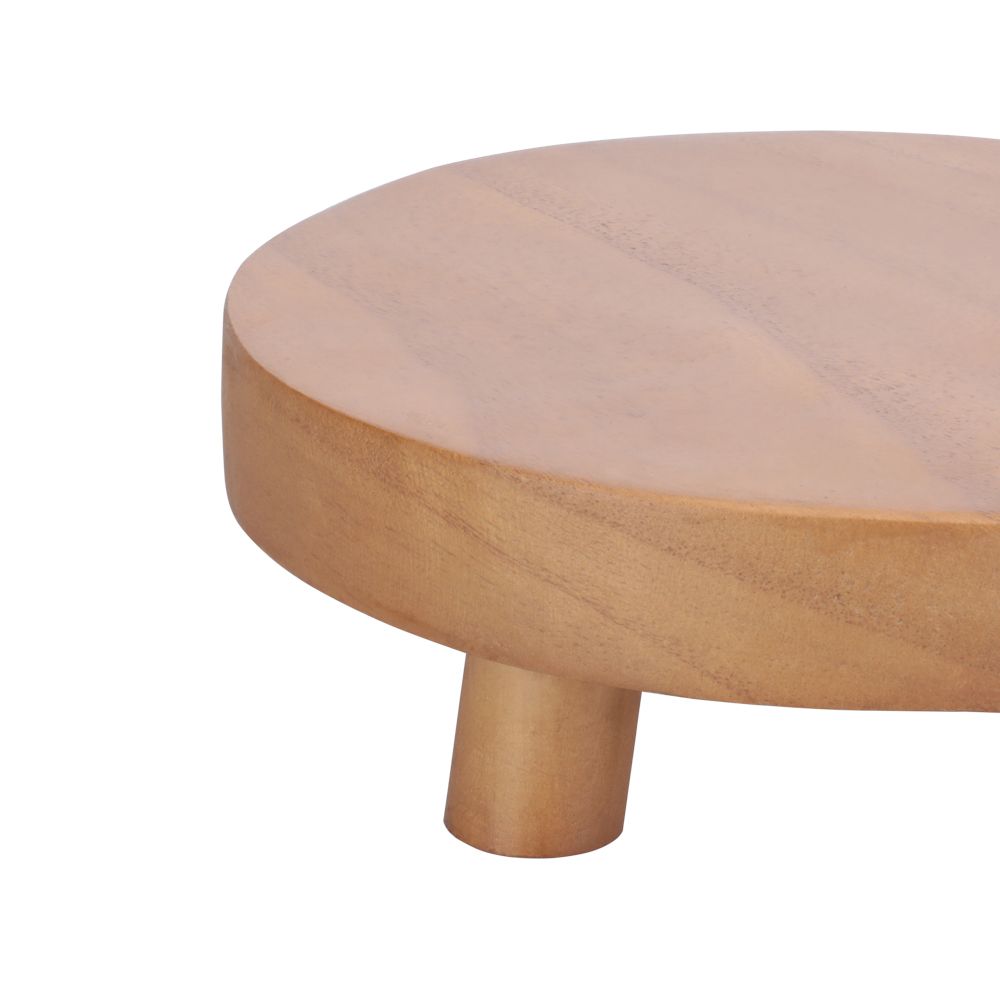 Base para maceta de madera 20x7 cm