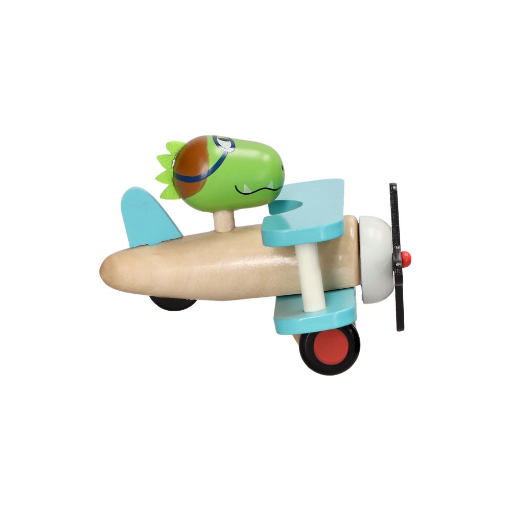 Avioncito de madera con personaje
