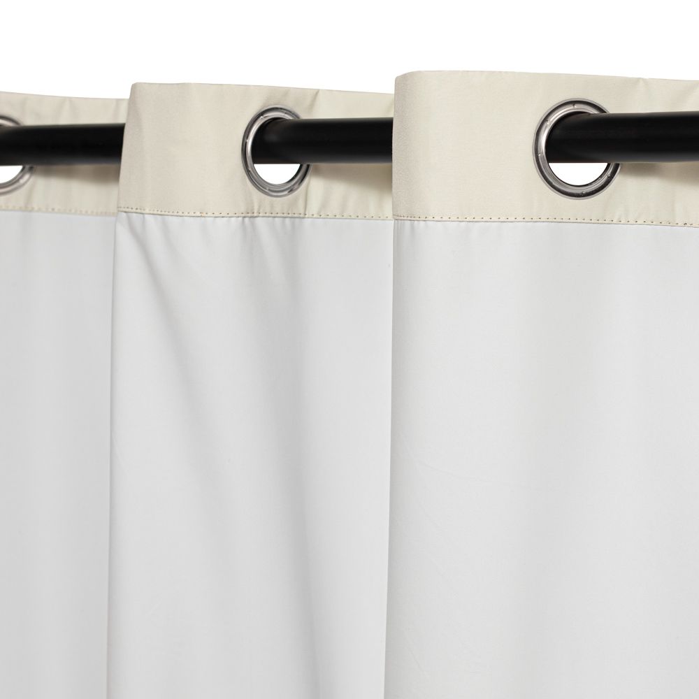 Cortina blackout color ojillos 140x240 cm