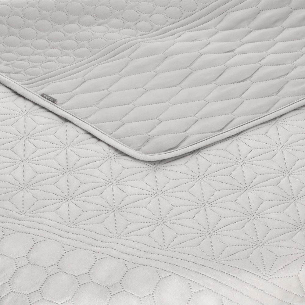 Colcha velvet texturizado King