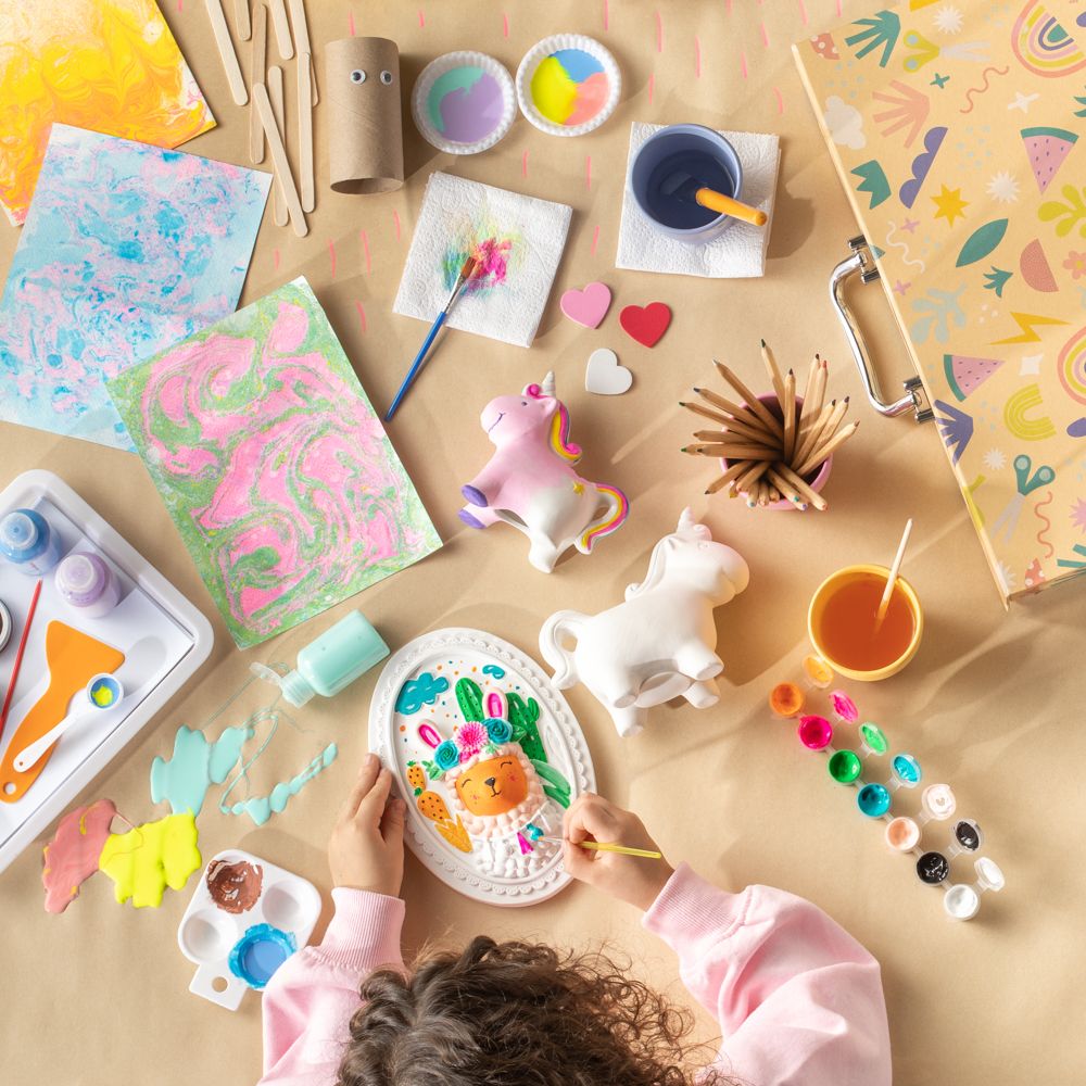 Set Figura Yeso para Pintar