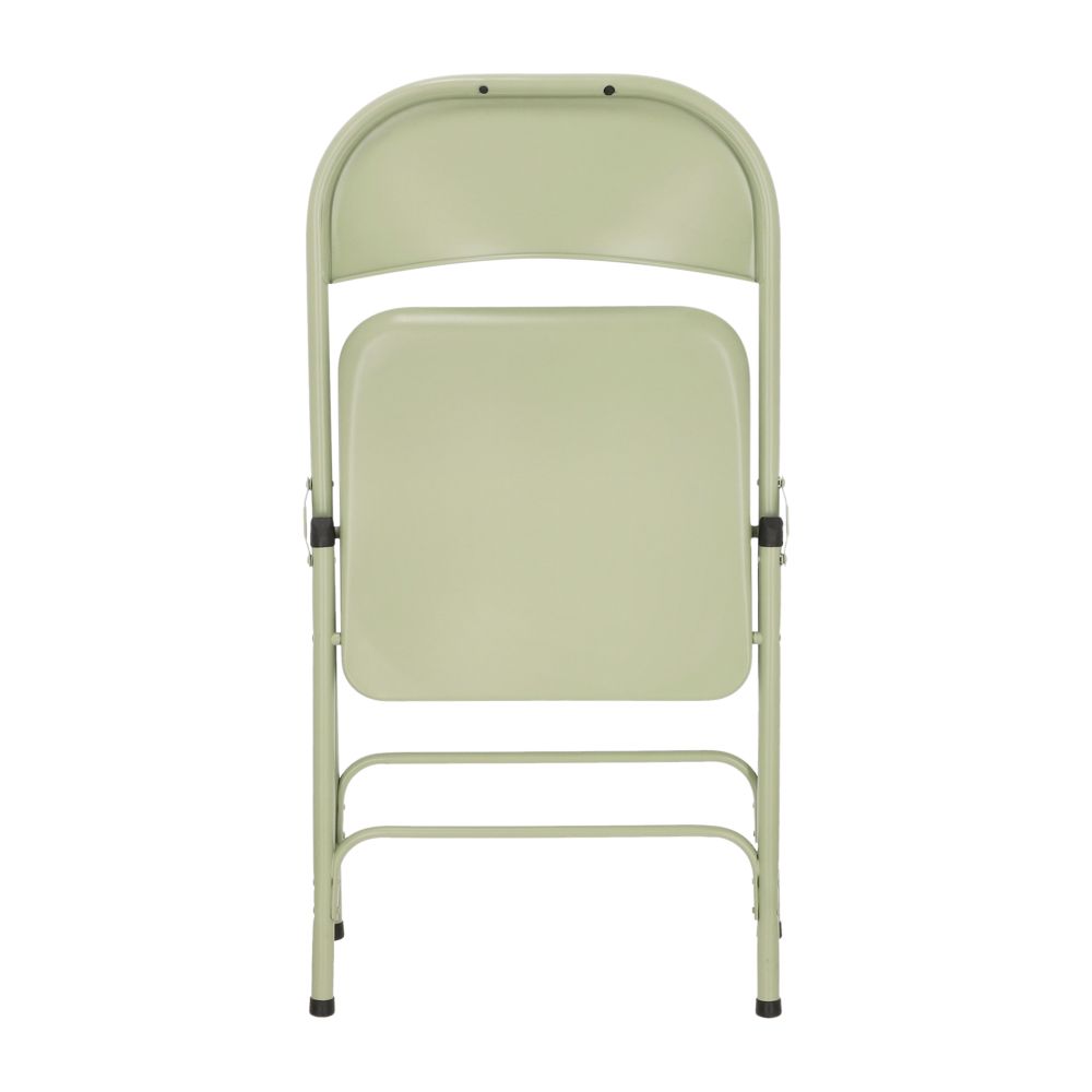 Silla plegable de metal 46x48x76 cm