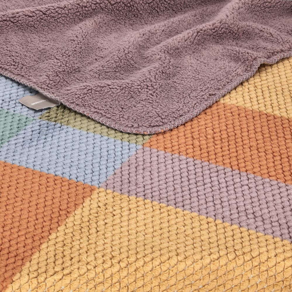 Colcha borreguita con estampado Individual