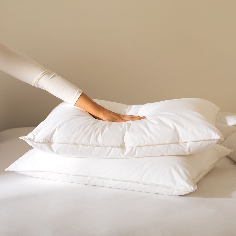 Almohada sensación plumas 50x90 cm