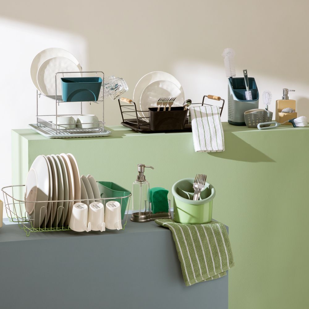 Escurridor 2 niveles 48x30x32.5 cm