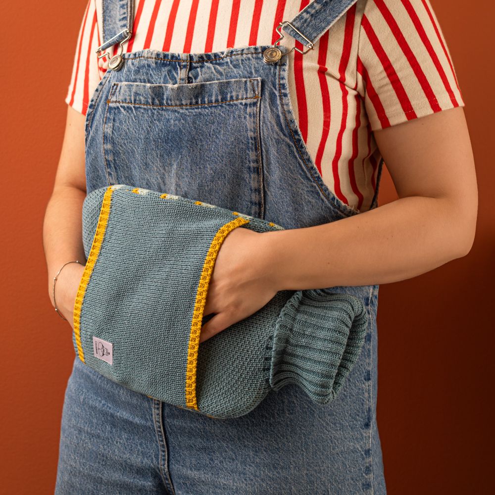 Bolsa de agua térmica con funda 2 L