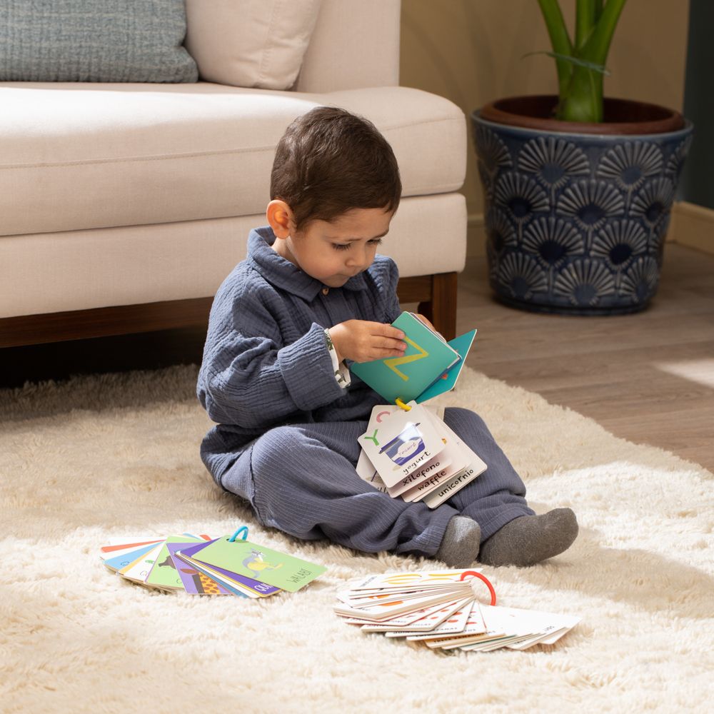 Tarjetas didácticas números y colores