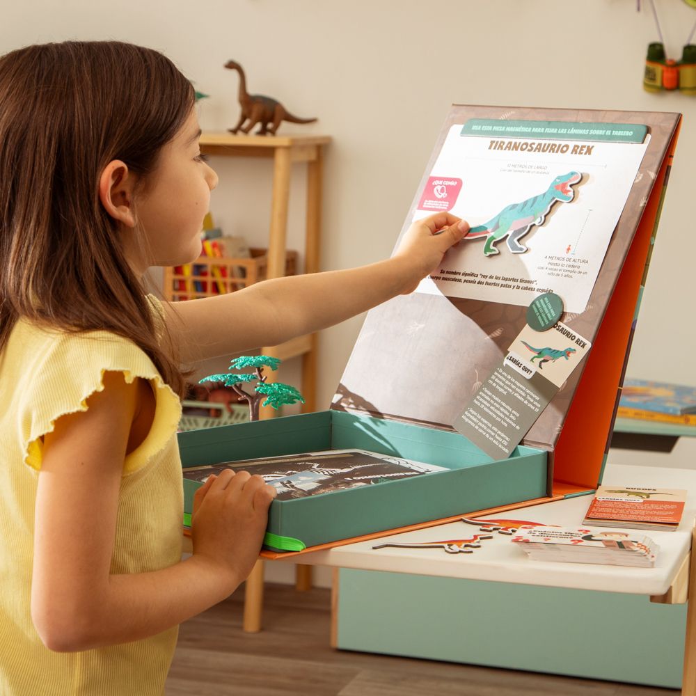 Kit magnético de dinosaurios