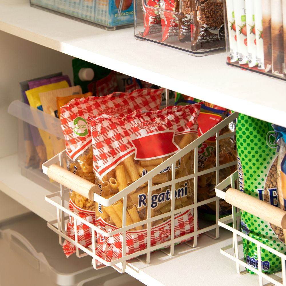 Canasto de metal 16x30x20 cm