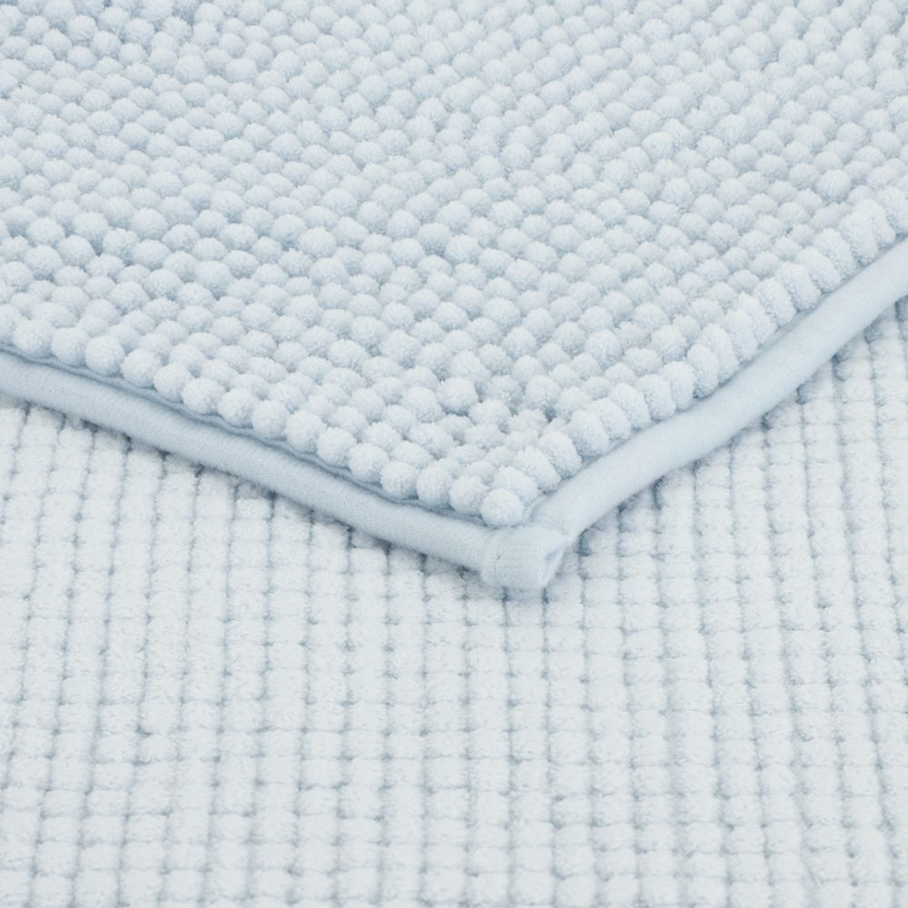 Set de baño cortina. tapete y ganchos