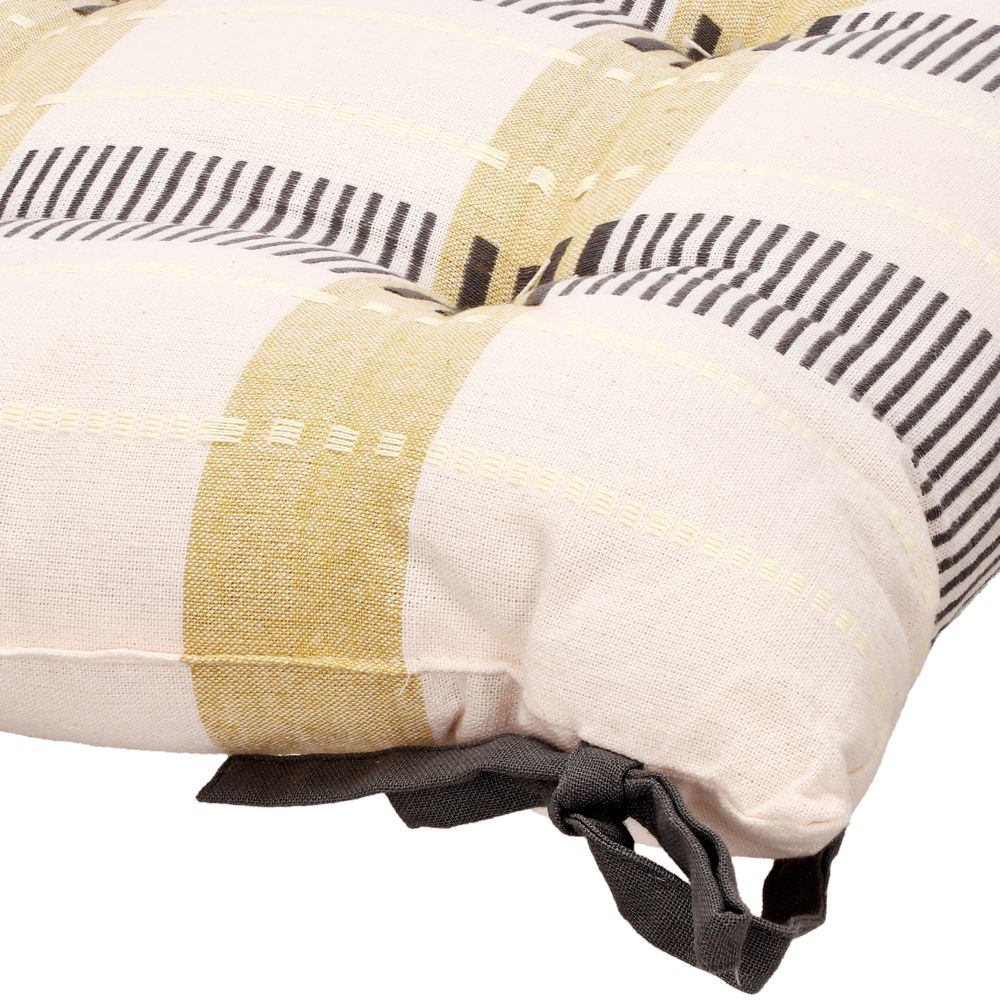 Cojín de silla algodón 40x40 cm