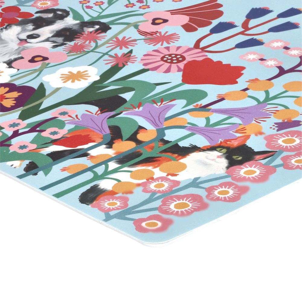 Set de 6 individuales goma eva 43x28 cm