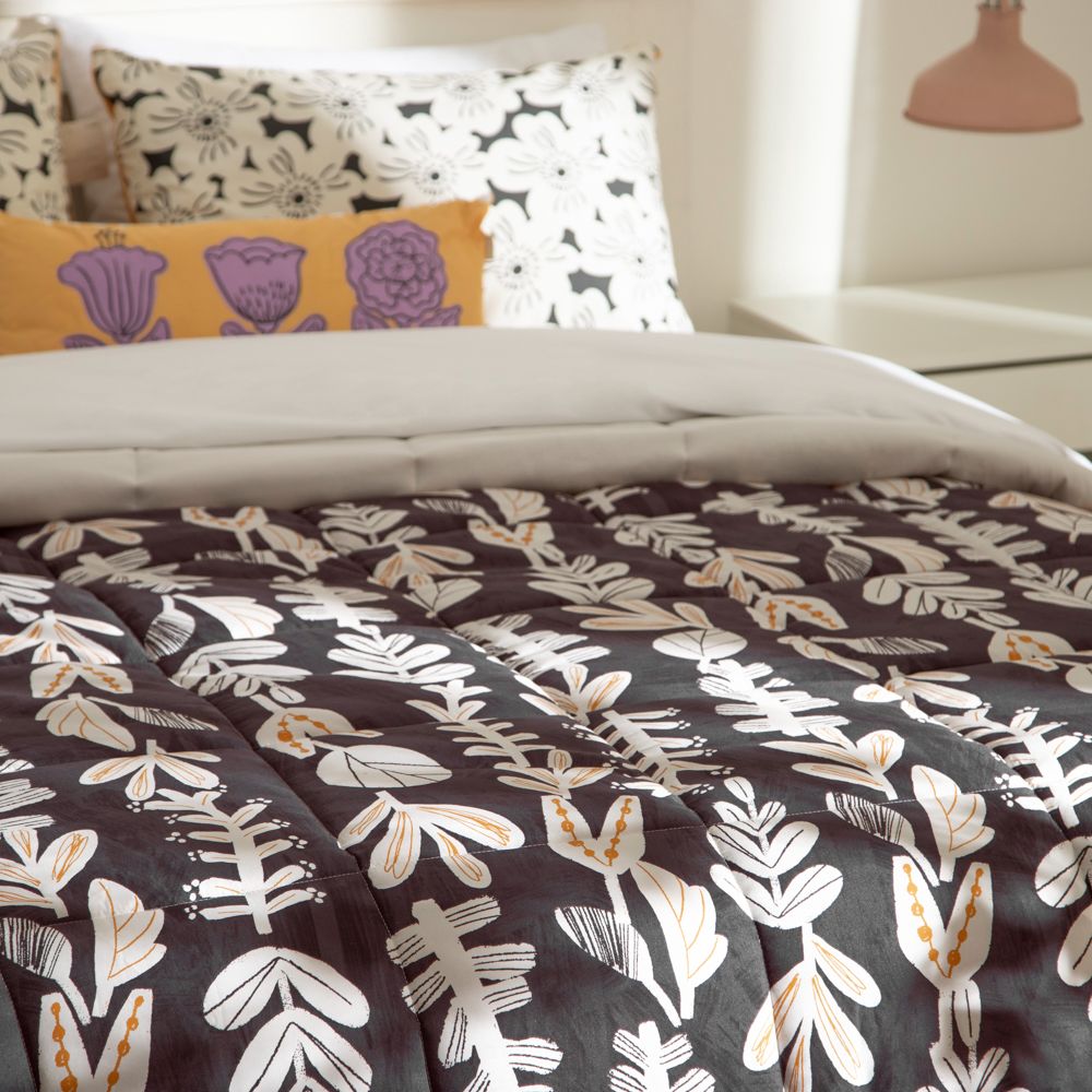 Cobertor de microfibra estampado Mat/Queen