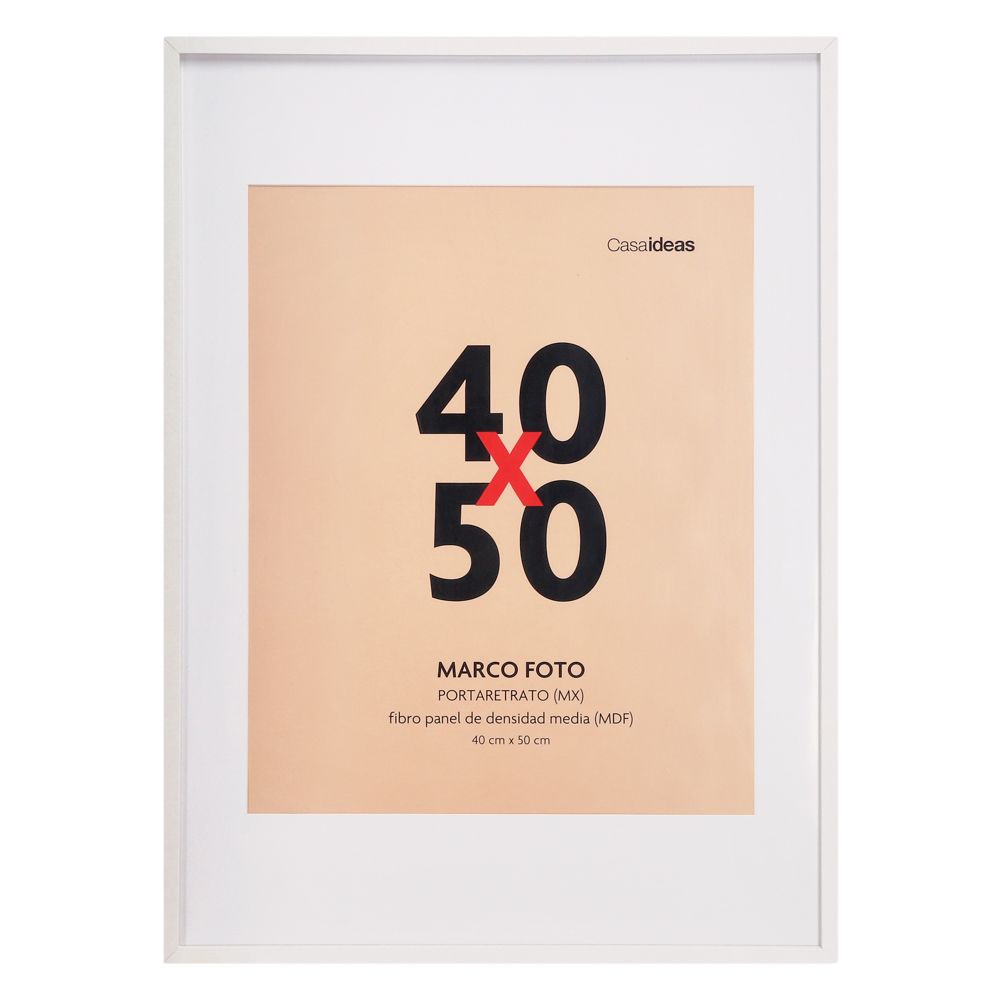 Marco de fotos MDF 40x50 cm