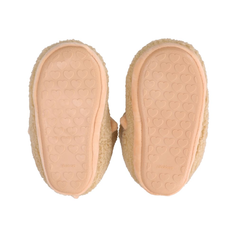 Pantufla bota peluda infantil 18 cm