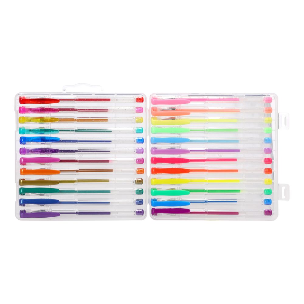 Set de 24 bolígrafos gel