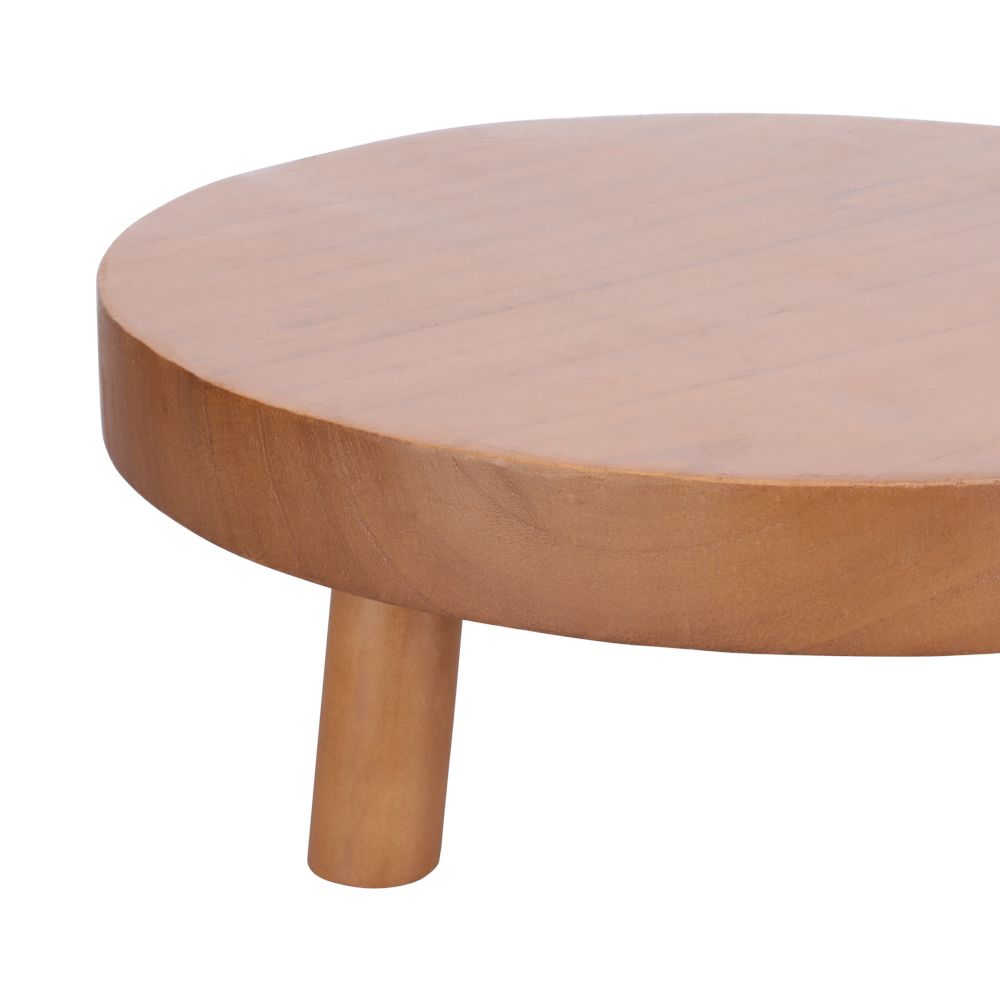 Base para maceta de madera 30x11 cm