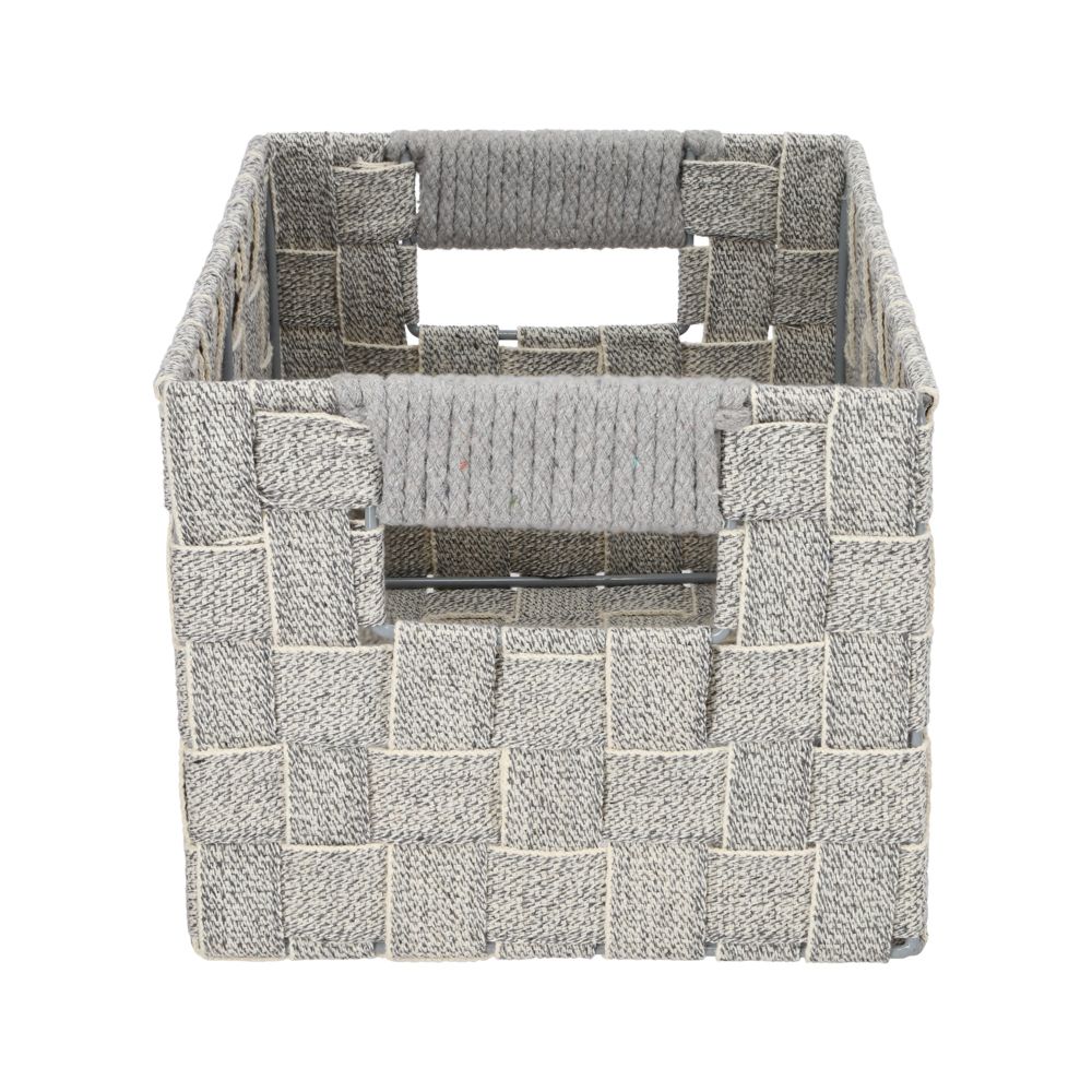 Canasto cinta de algodón 26.5x18x14.5 cm