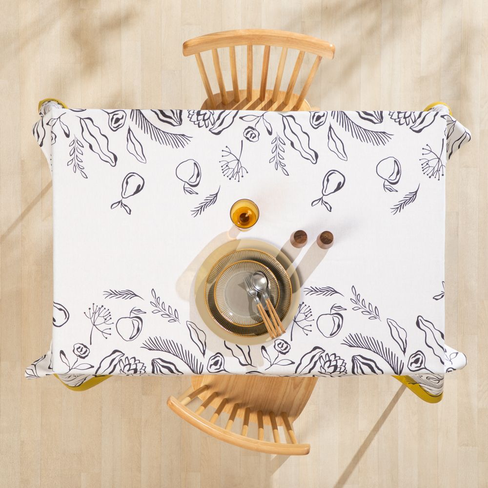 Mantel estampado 150x150 cm