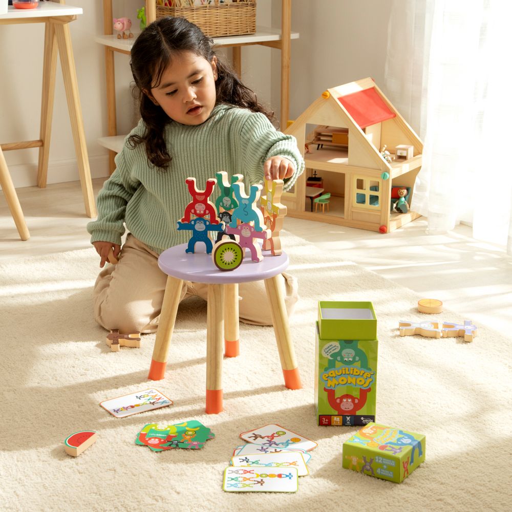Juego “Equilibrio monos”