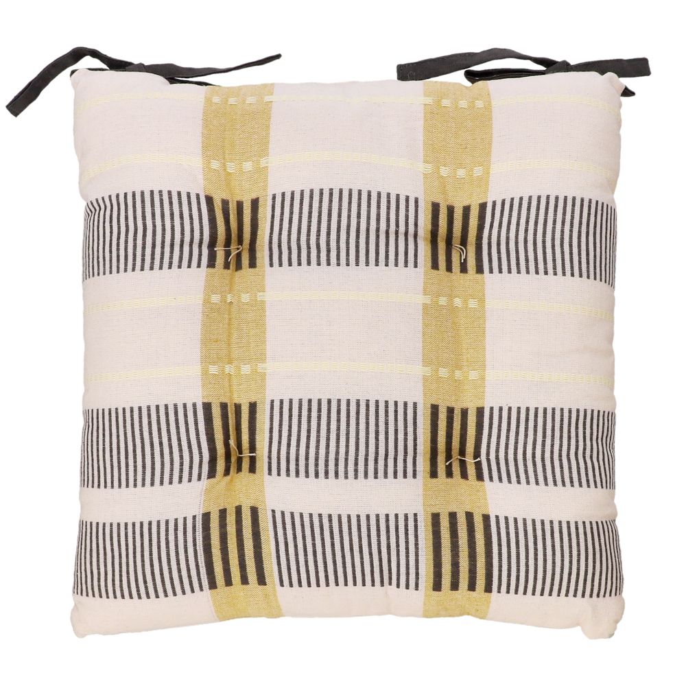 Cojín de silla algodón 40x40 cm