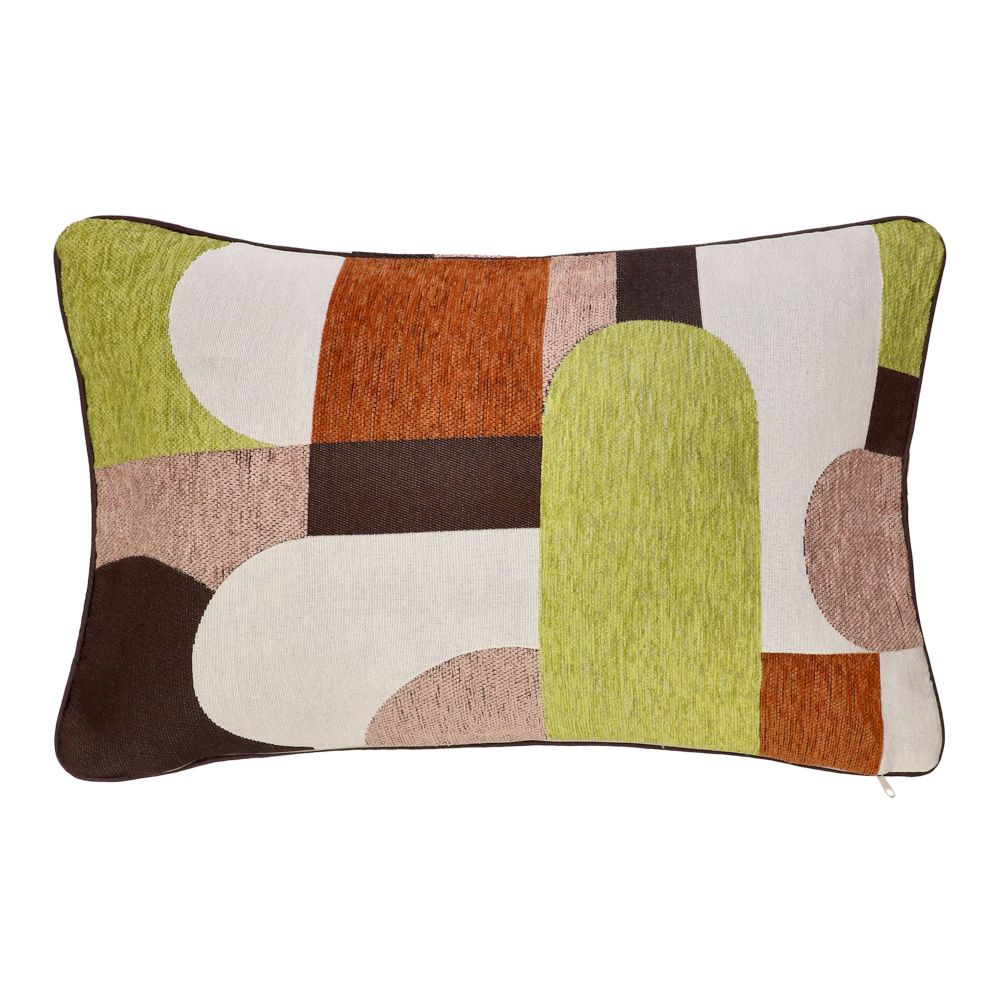 Cojín con diseño de tejido jacquard 30x50 cm