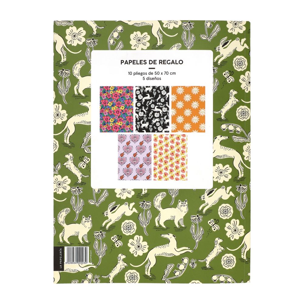 Set de accesorios para envolver regalos