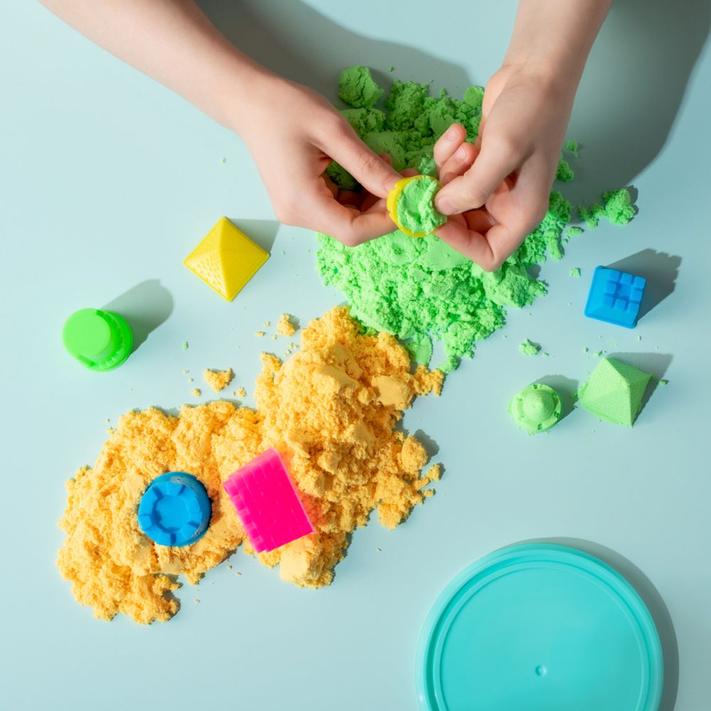 Cubeta de Arena Mágica y Moldes