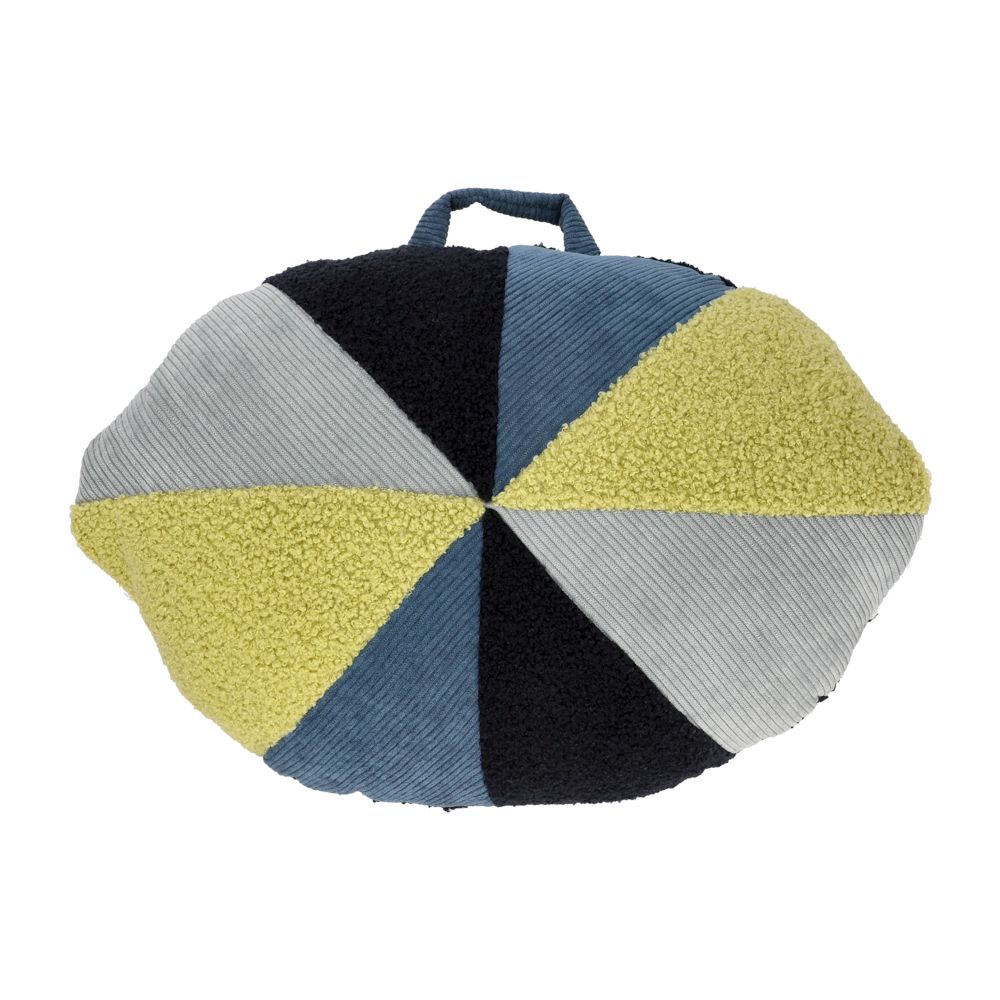 Cojín abriga manos multicolor 38x32x15 cm