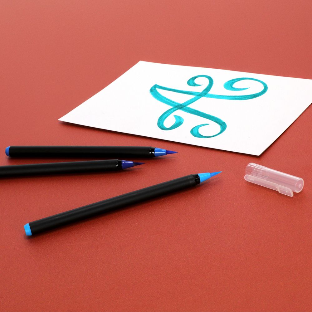 Set 24 Marcadores Punta Pincel