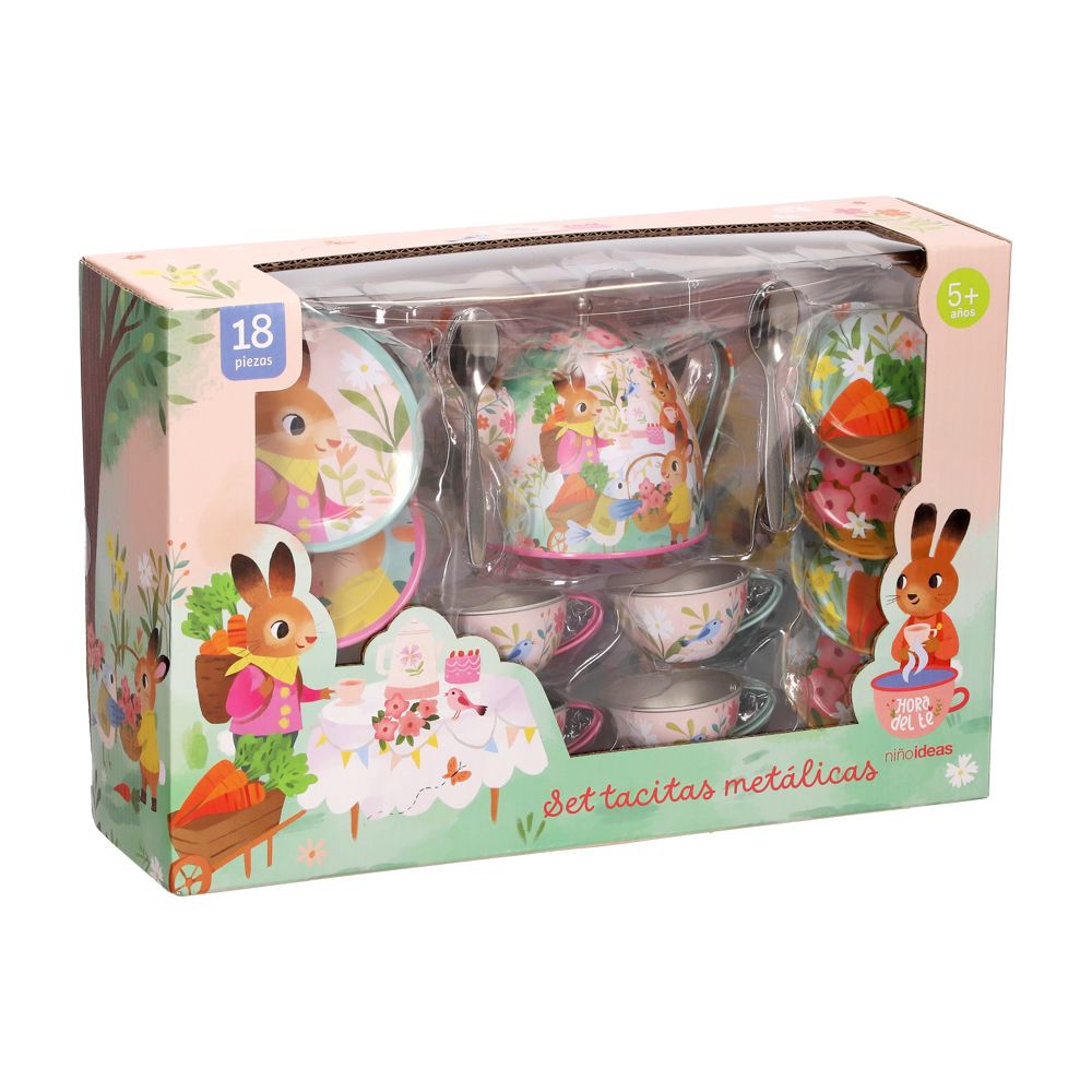Set de tacitas metal
