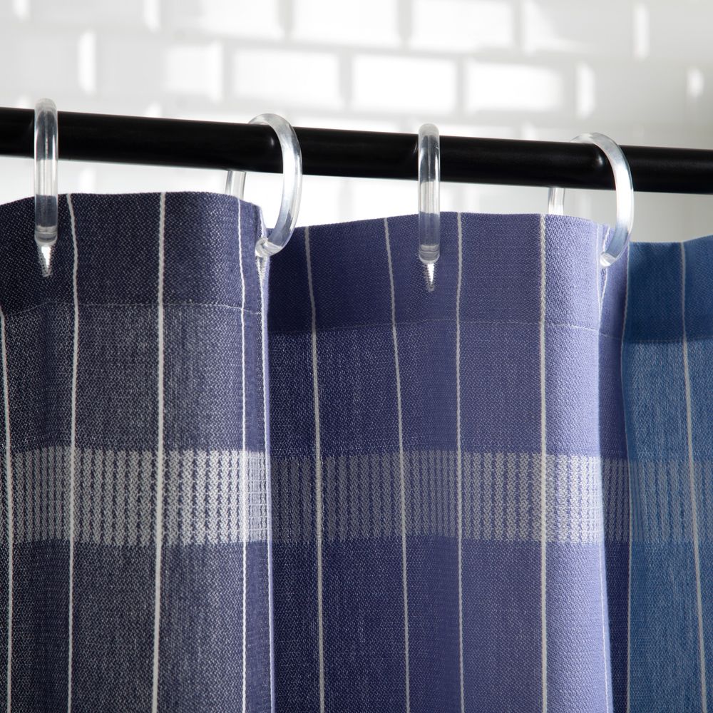 Cortina de baño escocesa 180x190 cm