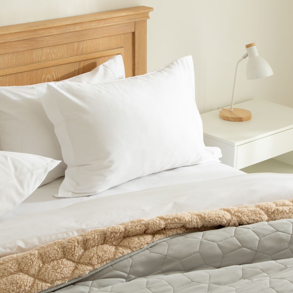 Funda de almohadón algodón 240 hilos 70x50 cm